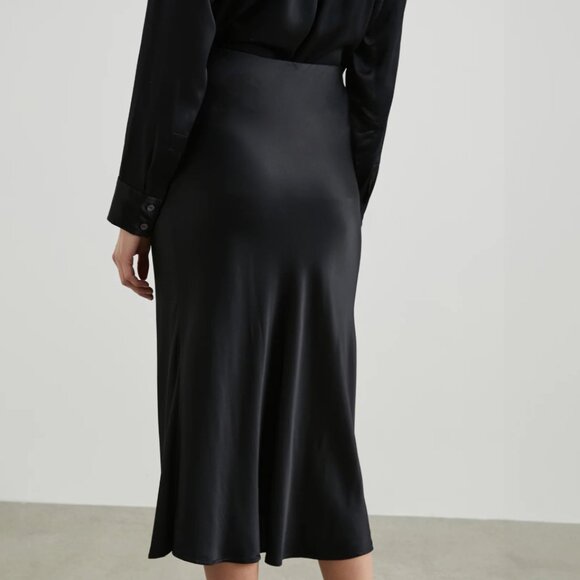 RAILS Berlin Midi Skirt Black Size M $188 - Picture 4 of 9